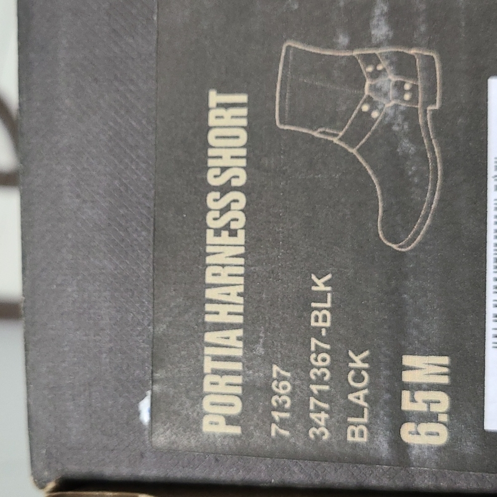 Frye Portia Harness Short Leather Boots - 6.5 - Picture 13 of 16